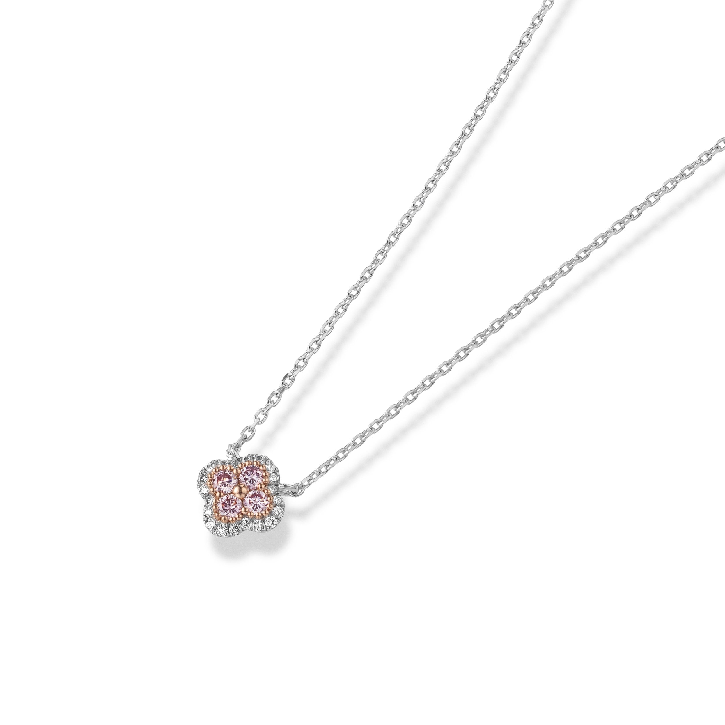 ピンクダイヤモンド・ネックレス・セレスティアル/K18WG 3155-NCL