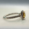 天然 イエローダイヤモンド 1.0ct リング プラチナ | Arte Rouge |NR-1126