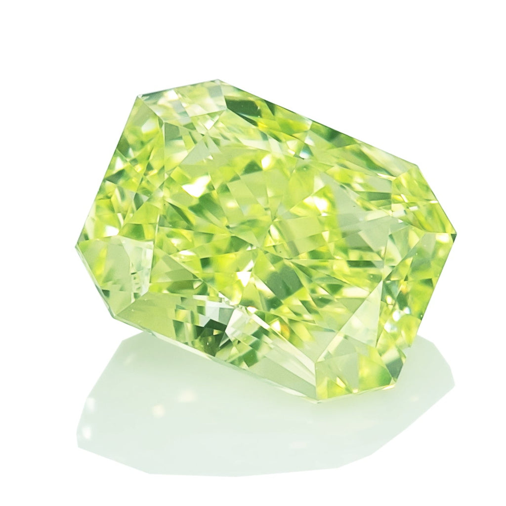 天然 イエローダイヤモンド RCT 0.52ct |yellow diamond|GIA|p9278