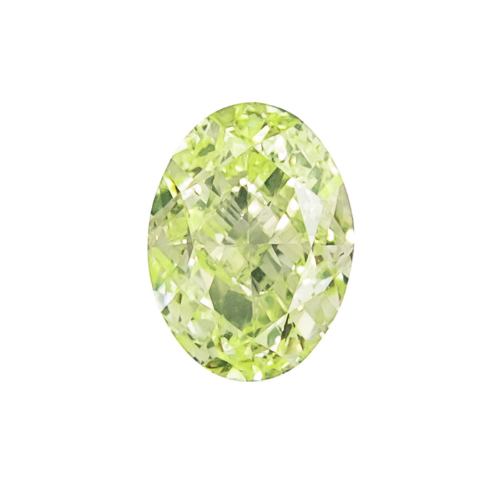 天然 グリーンダイヤモンド Oval 0.307ct |green diamond|CGL|p9636