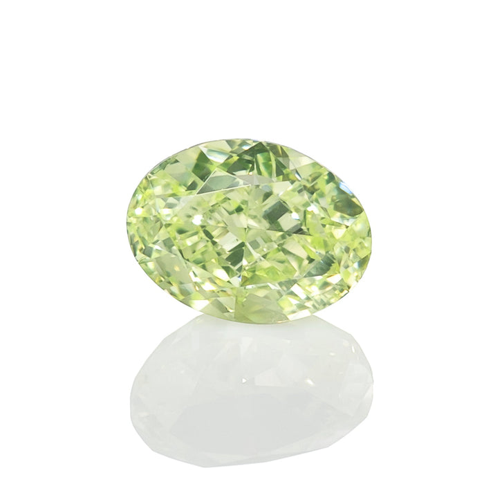 天然 グリーンダイヤモンド Oval 0.307ct |green diamond|CGL|p9636