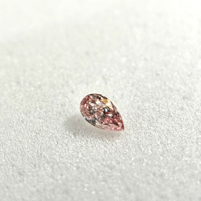 天然 ピンクダイヤモンド PS 0.107ct | pink diamond | CGL | p8966