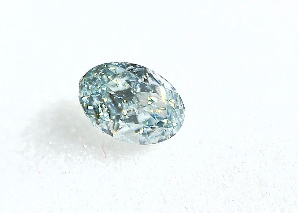 天然 グリーンダイヤモンド オーバル 0.181ct |green diamond|CGL|p9542