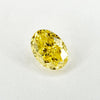 天然 イエローダイヤモンド Oval 0.37ct | yellow diamond | CGL | p9546