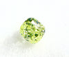 天然 イエローグリーンダイヤモンド クッション 0.240ct |yellow green diamond|CGL|p9596