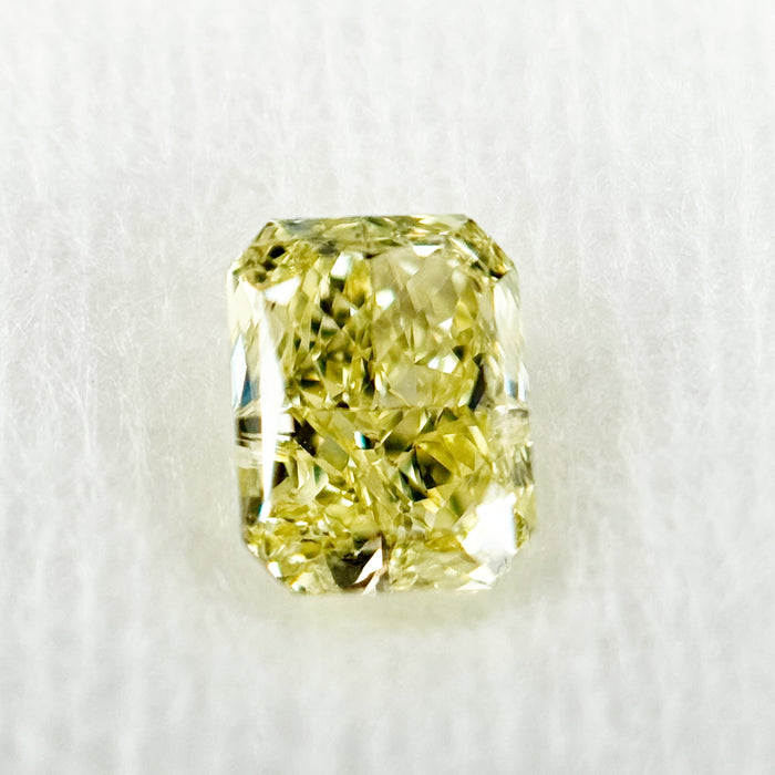 天然 イエローダイヤモンド RCT 0.56ct | yellow diamond | CGL | p9625