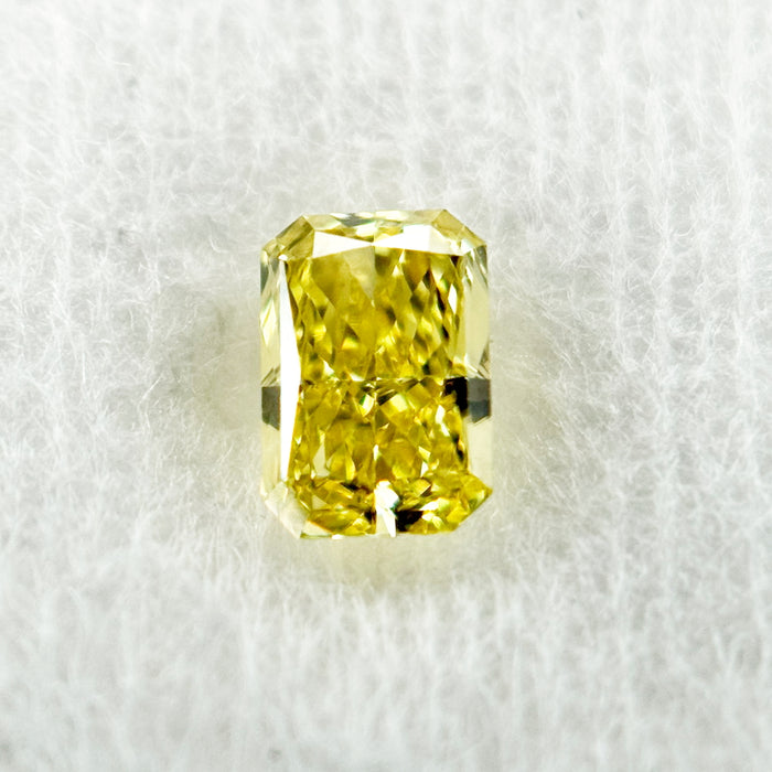 天然 イエローダイヤモンド RCT 0.273ct | yellow diamond | CGL | p9629