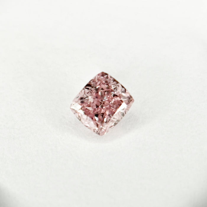 天然 ピンクダイヤモンド Square 0.132ct | pink diamond | CGL | p9666