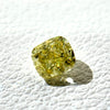 天然 イエローダイヤモンド クッション 0.31ct |yellow diamond|CGL|p9727