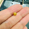 天然 イエローダイヤモンド 原石 0.914ct |yellow diamond rough|w1682-3