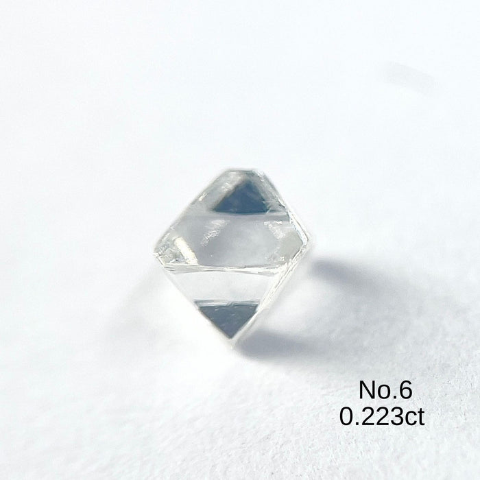 天然ダイヤモンド原石 ソーヤブル 0.2ct以上|Rough Diamond| w1713