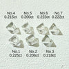 天然ダイヤモンド原石 ソーヤブル 0.2ct以上|Rough Diamond| w1713
