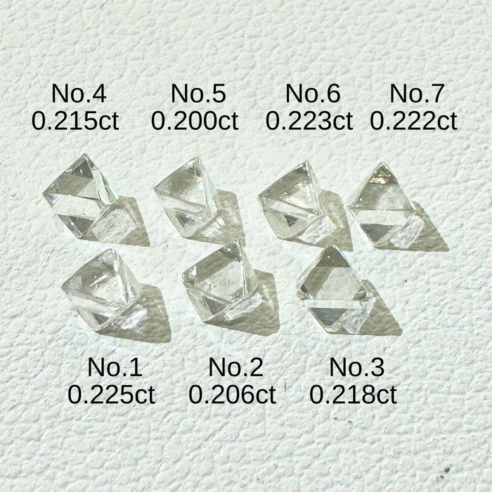 天然ダイヤモンド原石 ソーヤブル 0.2ct以上|Rough Diamond| w1713